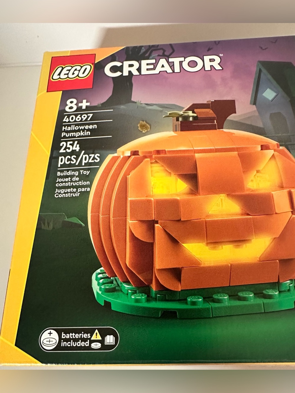 NWT LEGO Creator Halloween Pumpkin & Ghost Set 40697 | New Sealed | 254 Pieces - Picture 2 of 9